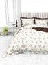 Tuscan Summer 100% Cotton King Size Bedsheet with 2 Pillow Covers -1